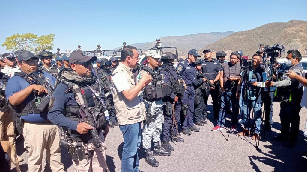 Mega operativo de seguridad en carreteras de&nbsp;Guerrero