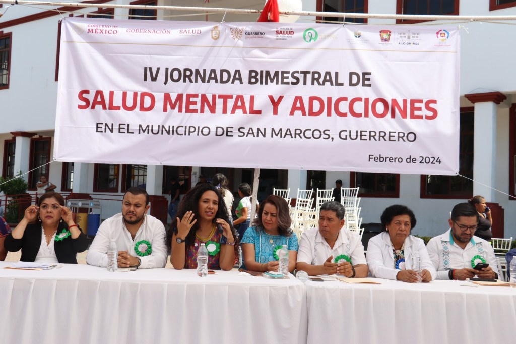 Celebra SSG Cuarta Jornada Bimestral de Salud Mental y Adicciones en el municipio de San&nbsp;Marcos