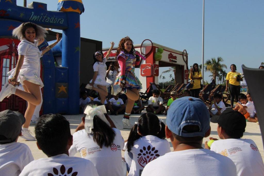Familias de Acapulco disfrutan del «Family Day» en el Abierto Mexicano de&nbsp;Tenis