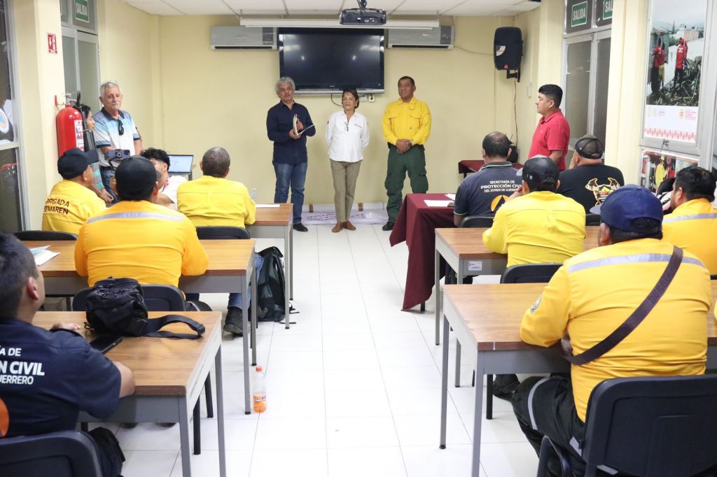 SGIRPCGRO capacita a personal para la prevención y atención de incendios&nbsp;forestales