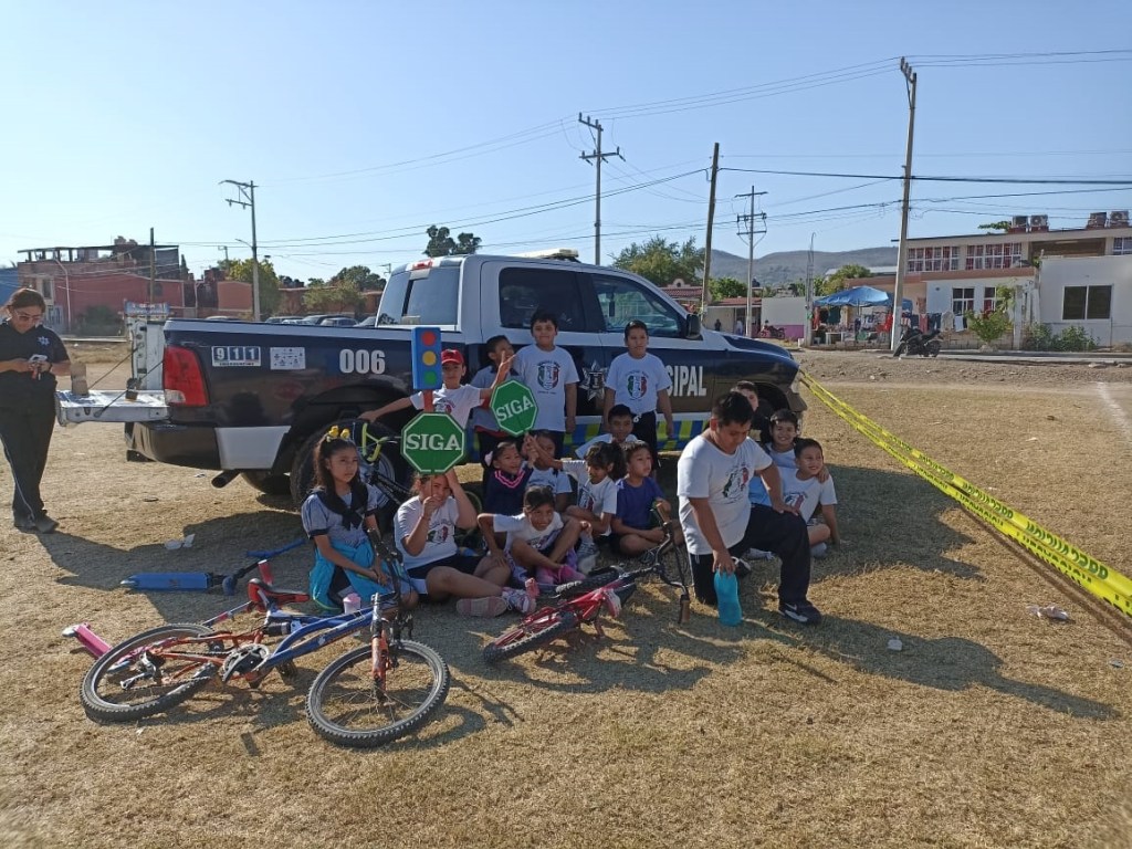 Capacita Tránsito Municipal a docentes y alumnos de Primaria a través de Educación&nbsp;Vial