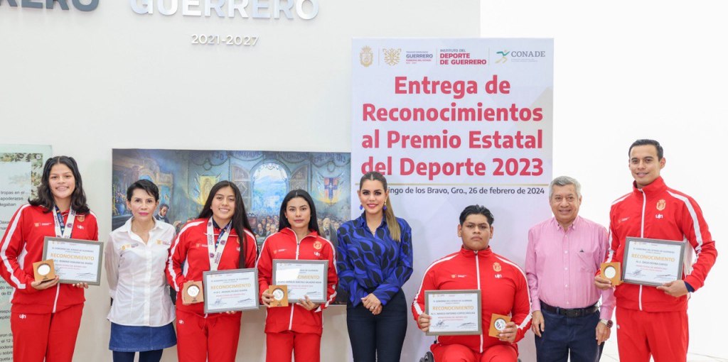 Entrega gobernadora el Premio Estatal del Deporte&nbsp;2023