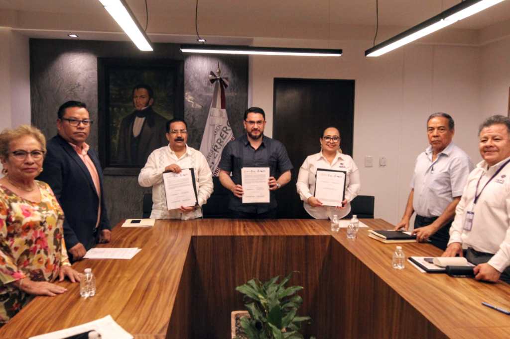 Firma el secretario de Gobierno convenio de colaboración con el Poder Judicial y el&nbsp;IEPC