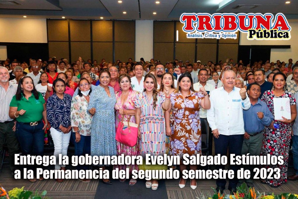 Entrega la gobernadora Evelyn Salgado Estímulos a la Permanencia del segundo semestre de&nbsp;2023