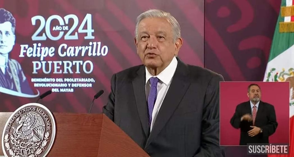 Advierte AMLO castigo a quien ayudó a escapar a policía&nbsp;homicida