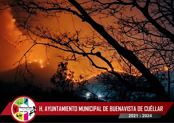 REPORTAN INCENDIO EN BUENAVISTA DE&nbsp;CUÉLLAR