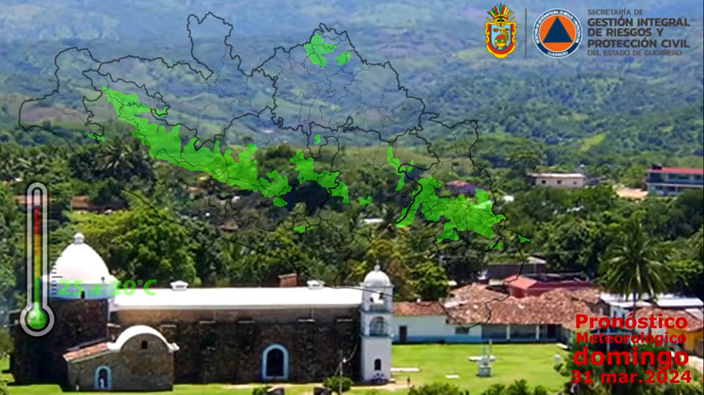 Conoce las condiciones meteorológicas de hoy domingo 31 de marzo del 2024.&nbsp;(VIDEO)