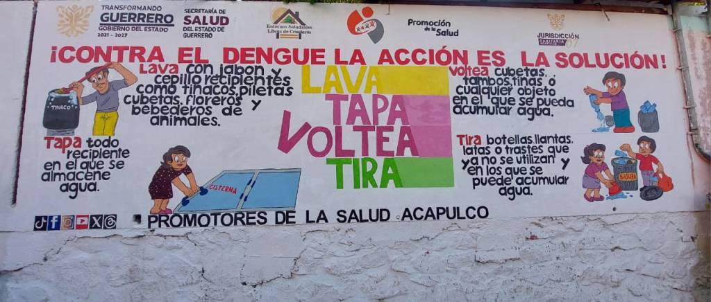 Refuerza SSG acciones contra el dengue en&nbsp;Acapulco