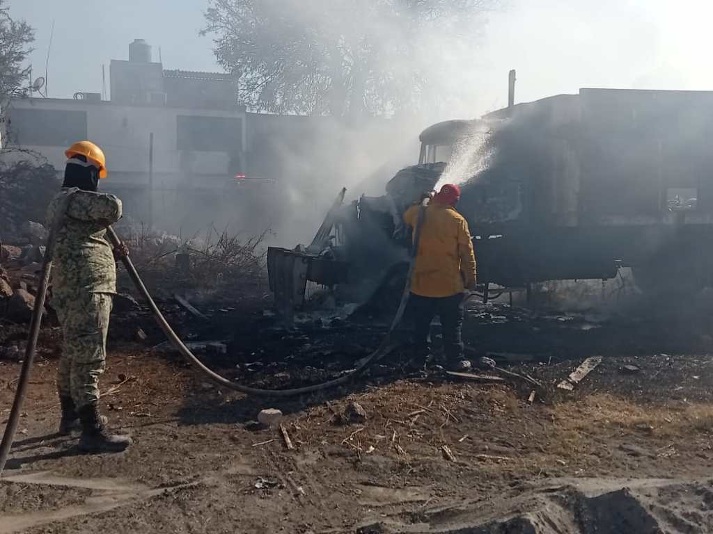 Atiende PC Iguala 3 incendios más en&nbsp;Iguala.