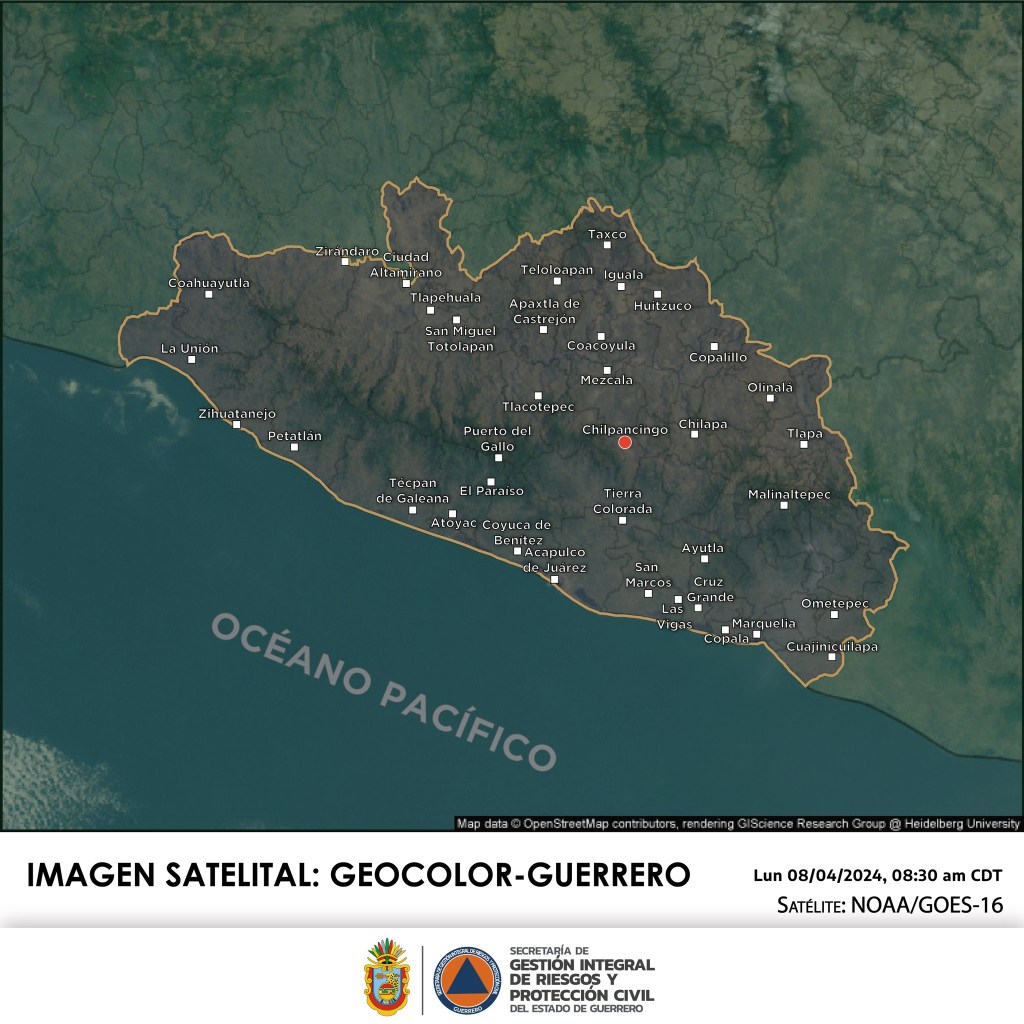 BOLETÍN METEOROLÓGICO GENERAL DEL 09 DE ABRIL DE&nbsp;2024