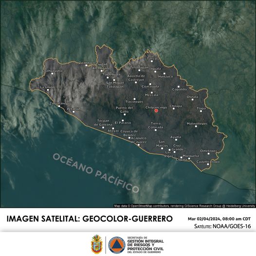 BOLETÍN METEOROLÓGICO GENERAL DEL 02 DE ABRIL DE&nbsp;2024