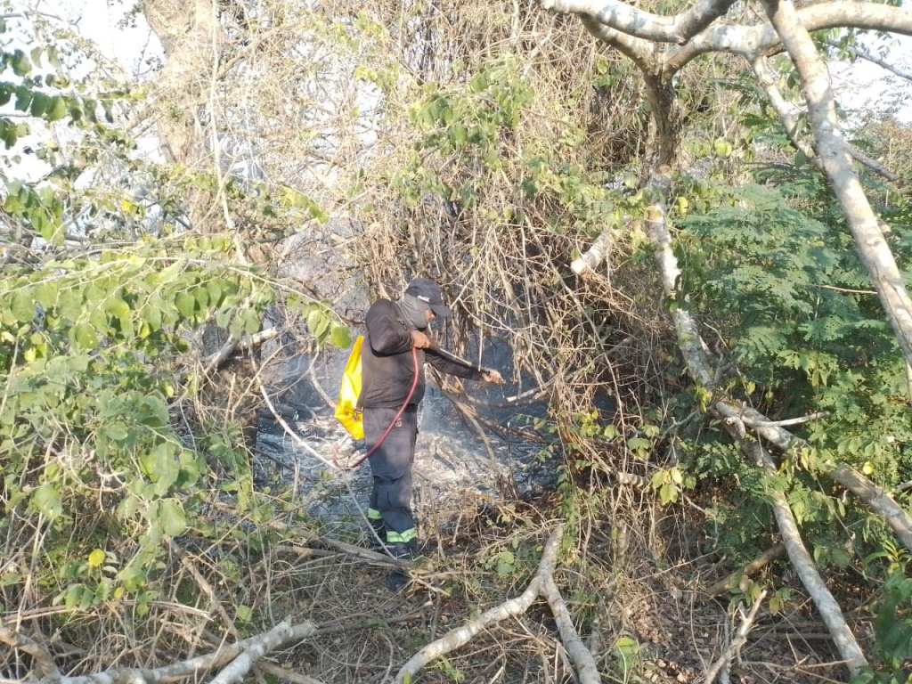 La SGIRPCGRO sofoca incendio en&nbsp;Acapulco