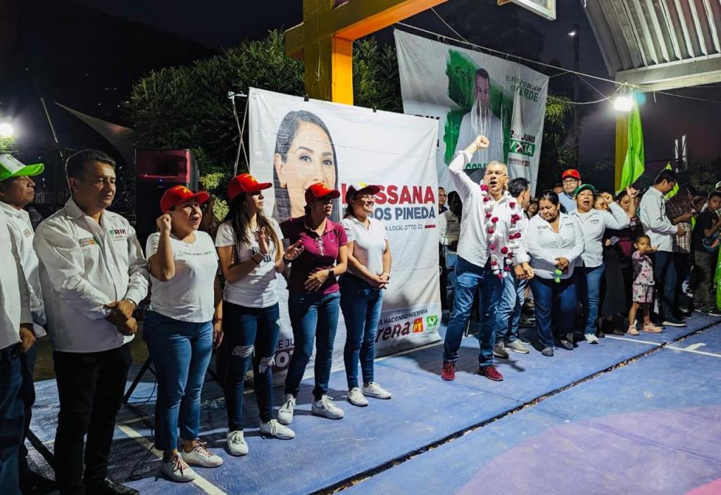 En Iguala ganará el candidato morenista a la alcaldía Erik Catalán: Luissana&nbsp;Ramos