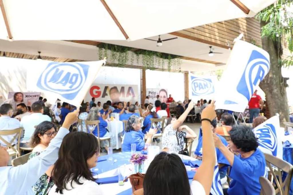 Ratifican militantes del PAN apoyo a David Gama&nbsp;Pérez