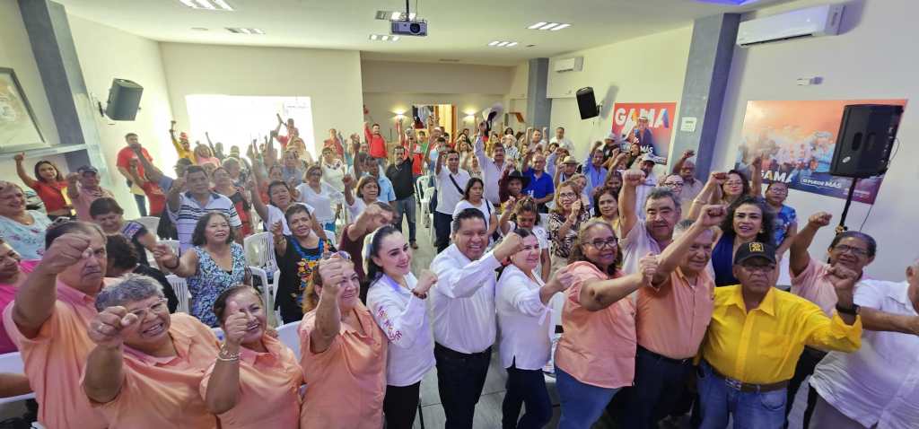 Respaldan maestros Jubilados y Pensionados de la D-IV-60 proyectos de David Gama y Patricia&nbsp;Rojas.
