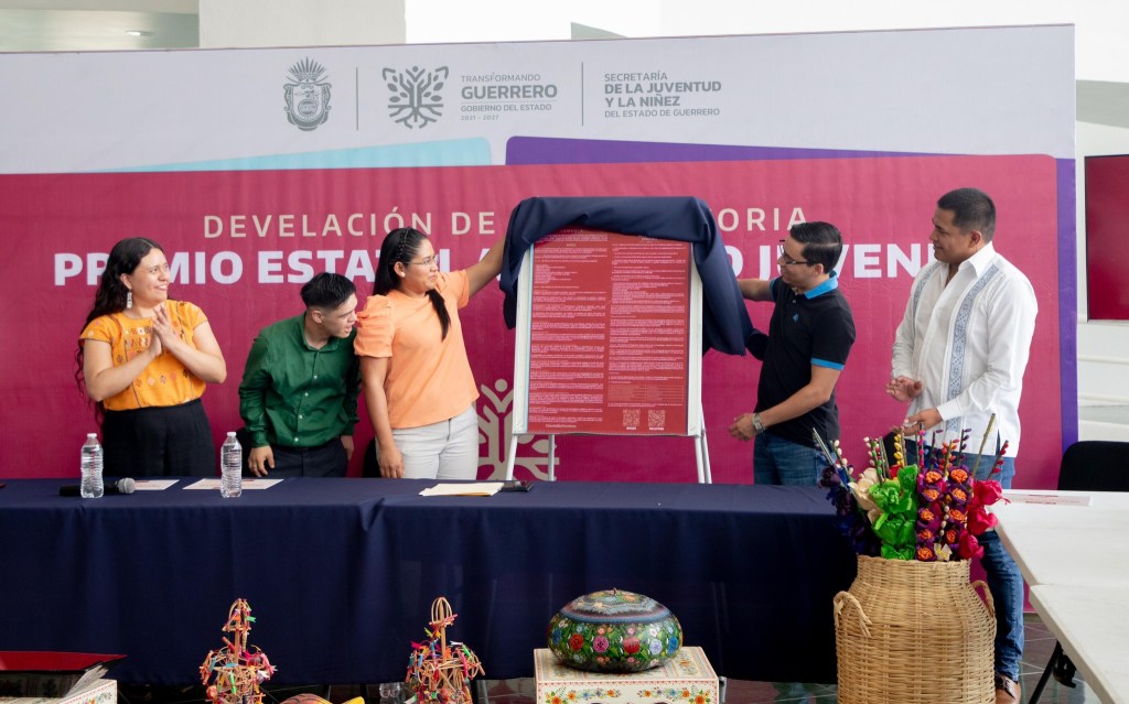 Presenta el gobierno de Guerrero la convocatoria «Premio al Mérito Juvenil&nbsp;2024»