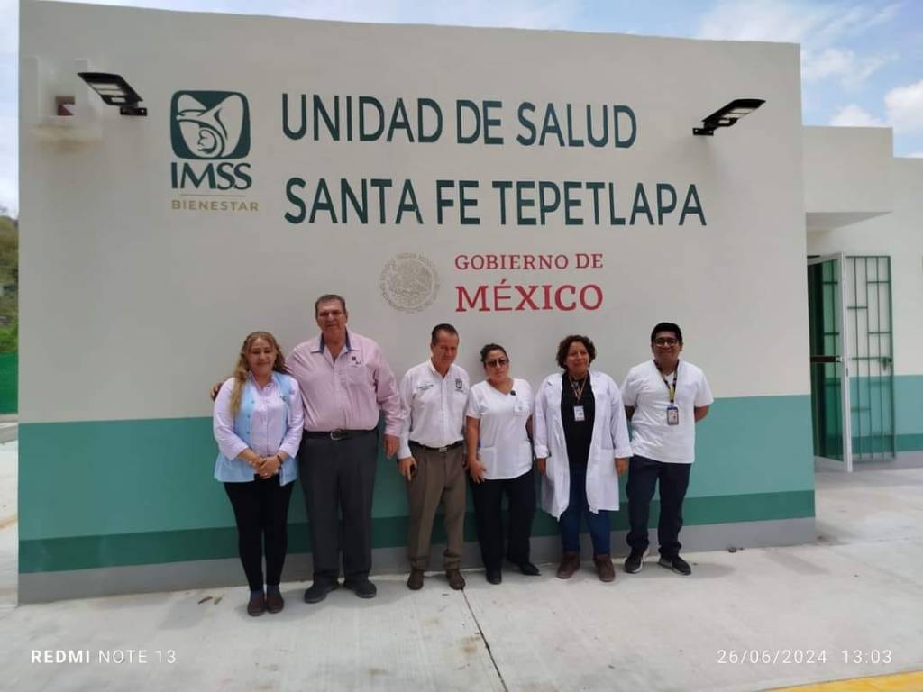 Realizan recorrido por el nuevo Centro de Salud de Santa Fe&nbsp;Tepetlapa