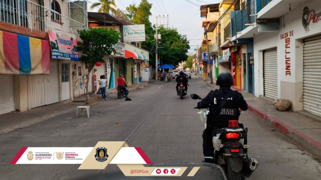 LA POLICÍA ESTATAL DE LA SSP GUERRERO REALIZA RECORRIDOS DE SEGURIDAD Y VIGILANCIA EN IGUALA Y&nbsp;TAXCO