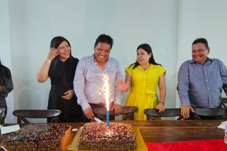 Celebran cumpleaños de David Gama Pérez en&nbsp;Metlapa.