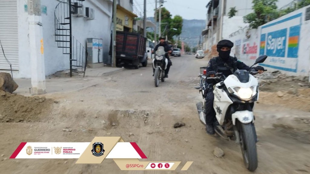Personal de la SSP Guerrero refuerza acciones de seguridad y vigilancia en Acapulco de&nbsp;Juárez