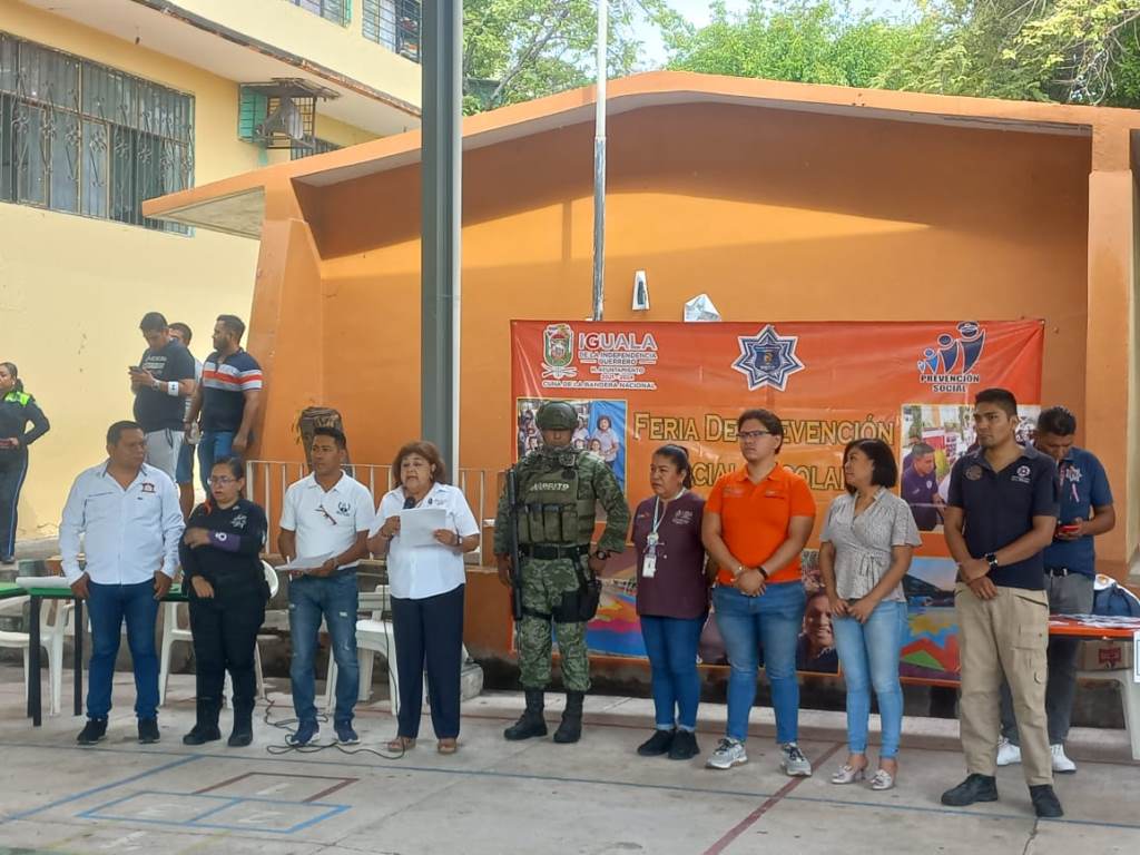 Realizan la Feria de Prevención Social&nbsp;Escolar.