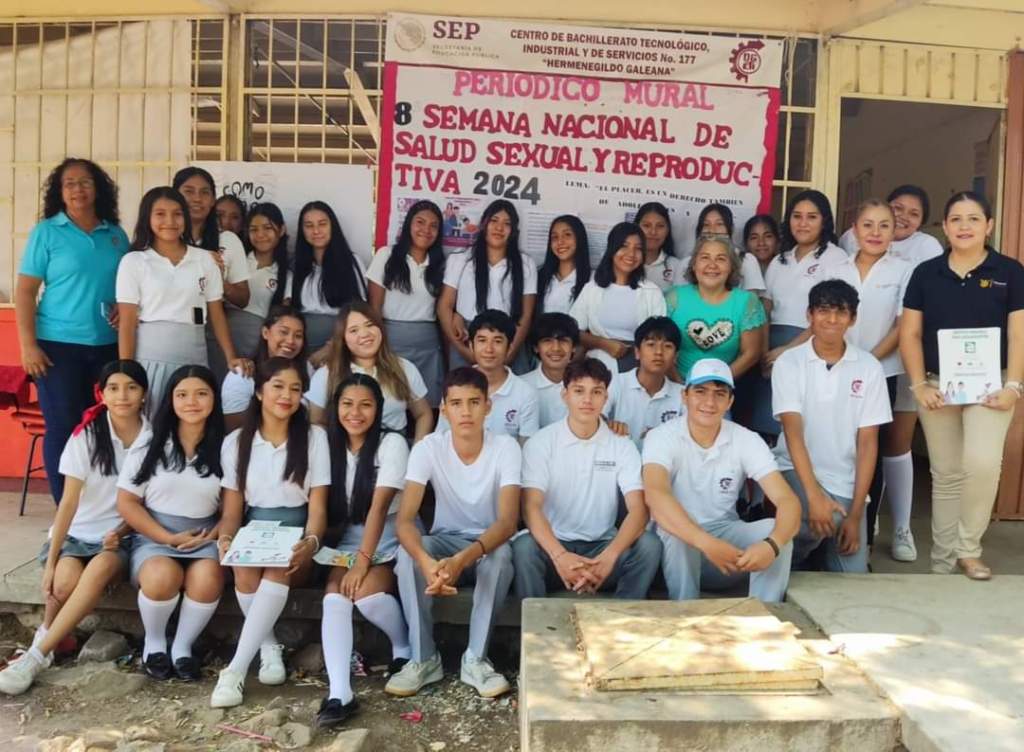 Realiza la SSG la “Semana de Salud Sexual y Reproductiva de Adolescentes DGETI 2024” en la Costa&nbsp;Grande