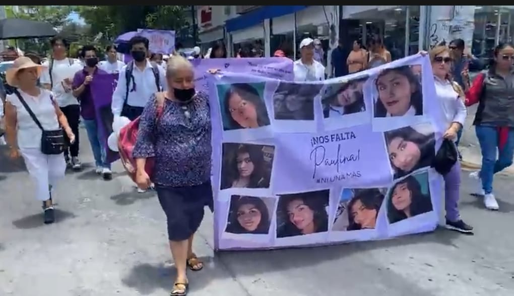 Marchan organizaciones en repudio a&nbsp;feminicidios