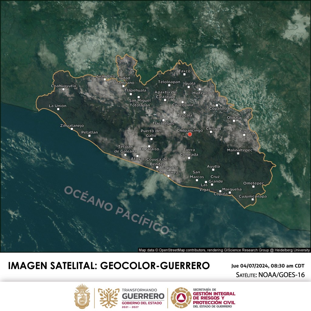 BOLETÍN METEOROLÓGICO GENERAL DEL 04 DE JULIO DE&nbsp;2024