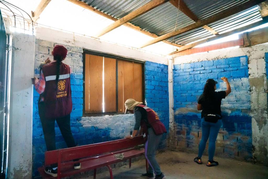 Llevan a cabo la rehabilitación de comedor comunitario y el acondicionamiento de canchas deportivas en colonia de&nbsp;Chilpancingo