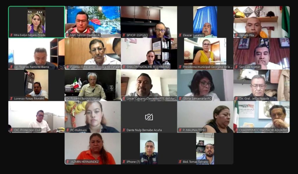 Evelyn Salgado convoca a redoblar coordinación y prevención en Guerrero ante Temporada de Lluvias y Huracanes&nbsp;2024