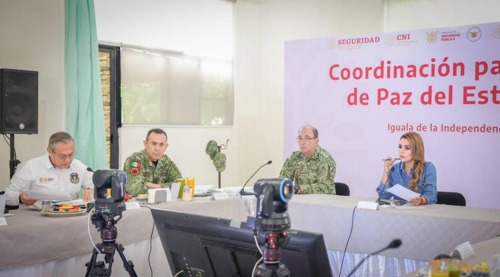 Desde Iguala Evelyn preside la Mesa de Coordinación  para ala Construcción de la&nbsp;Paz