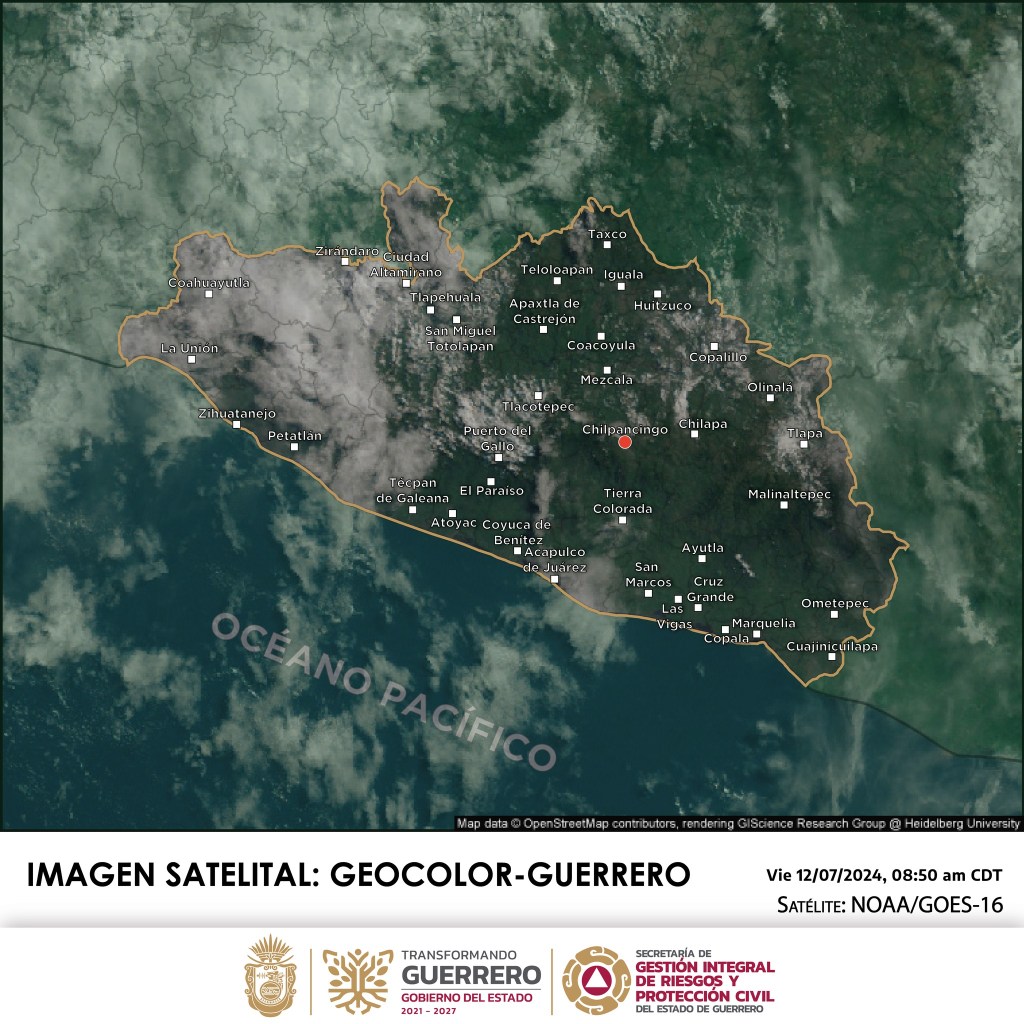 BOLETÍN METEOROLÓGICO GENERAL DEL 12 DE JULIO DE&nbsp;2024