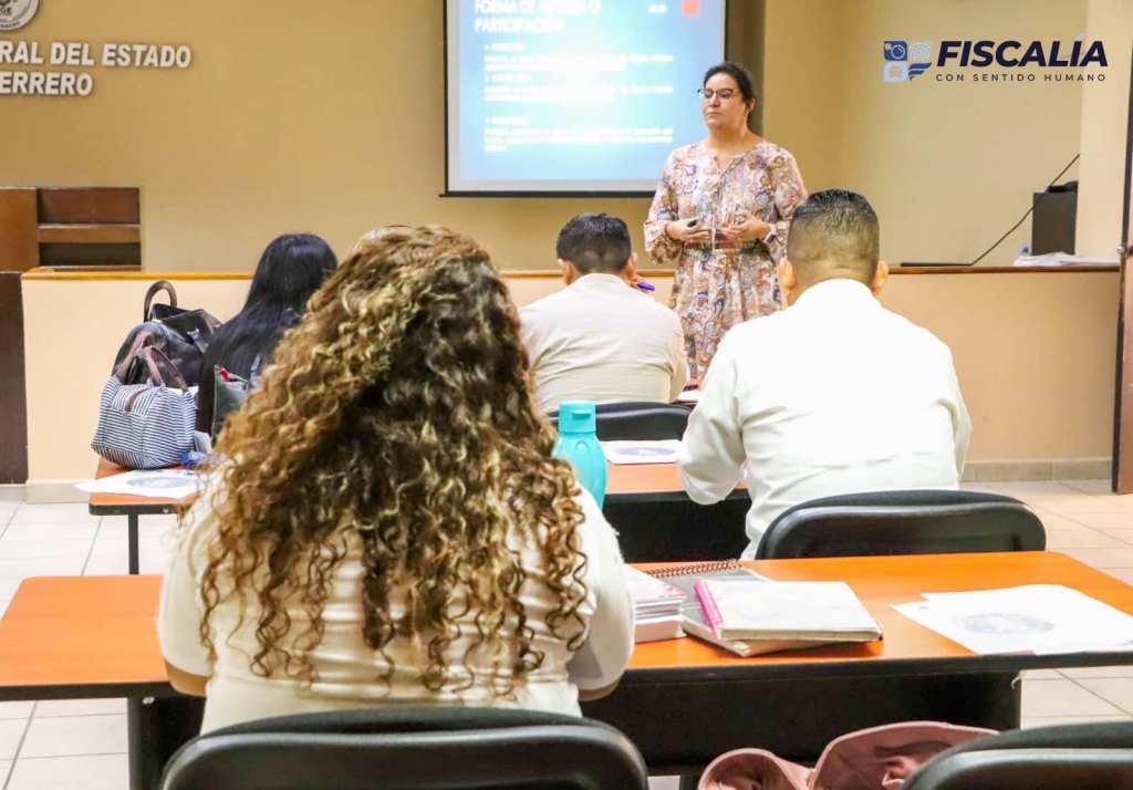 La FGE Guerrero lleva a cabo el curso de “Generalidades del Sistema Penal&nbsp;Acusatorio”
