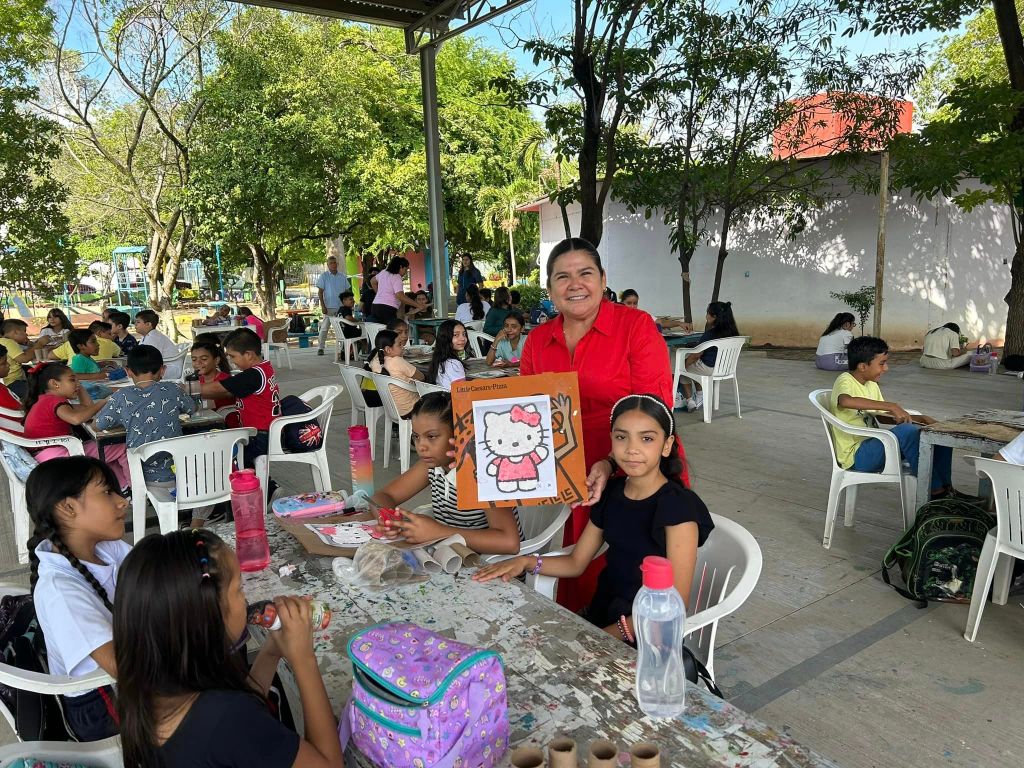 VISITA ANTONIA CARDOZO CAMPAMENTO DE VERANO DIF&nbsp;2024