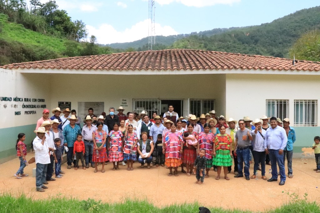 INPI, IMSS y SEDEPIA recorren la unidad médica de Dos Ríos, en Cochoapa el&nbsp;Grande