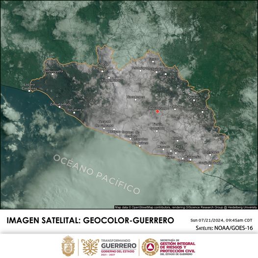 BOLETÍN METEOROLÓGICO GENERAL DEL 21 DE JULIO DE&nbsp;2024