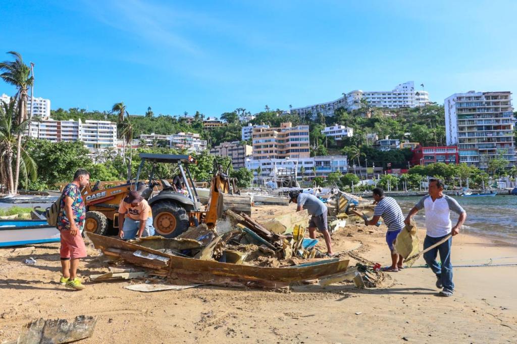 Gobierno del estado implementa acciones integrales de limpieza en&nbsp;Acapulco