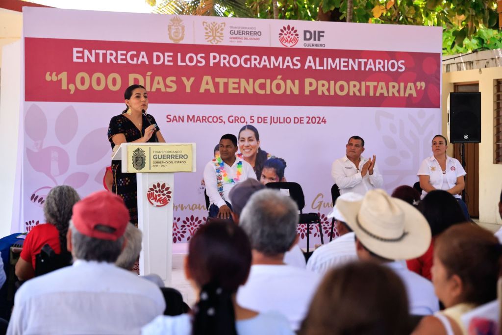 Constata Liz Salgado funcionamiento de los programas de asistencia alimentaria en San&nbsp;Marcos