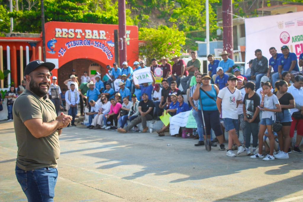 SAGADEGRO y Sembrando Vida arborizan 5 kilómetros en&nbsp;Acapulc