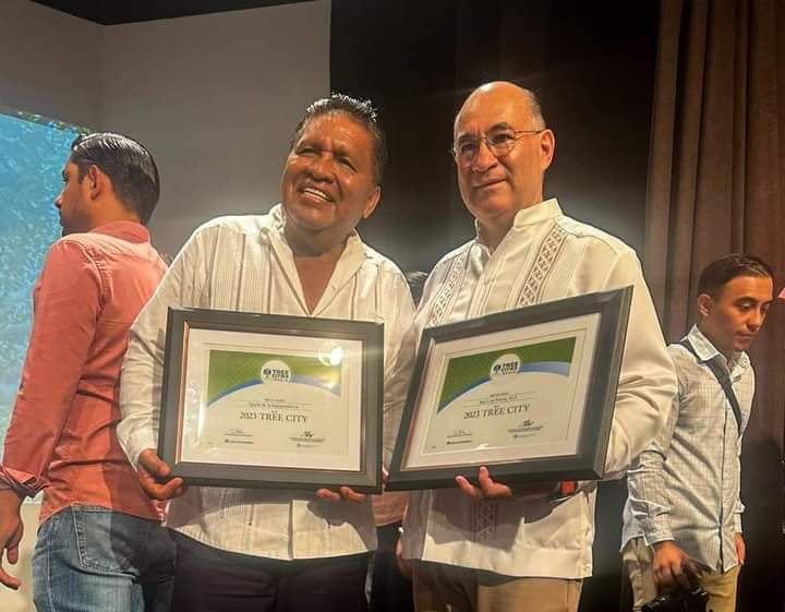 Recibe David Gama Pérez reconocimiento “TREE CITIES OF THE WORLD”, otorgado por Arbor Day&nbsp;Foundation