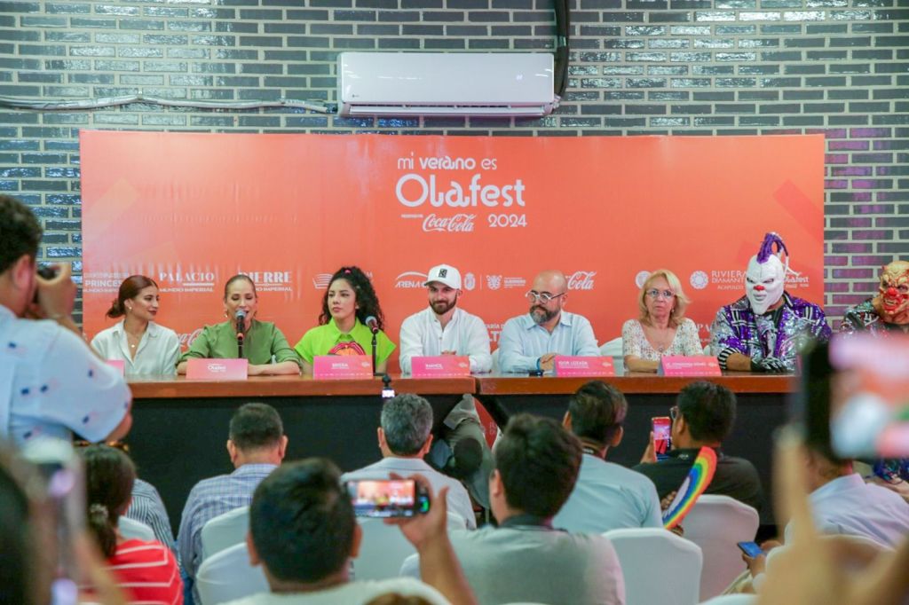 Presentan cartelera del Ola Fest 2024 a realizarse en&nbsp;Acapulco