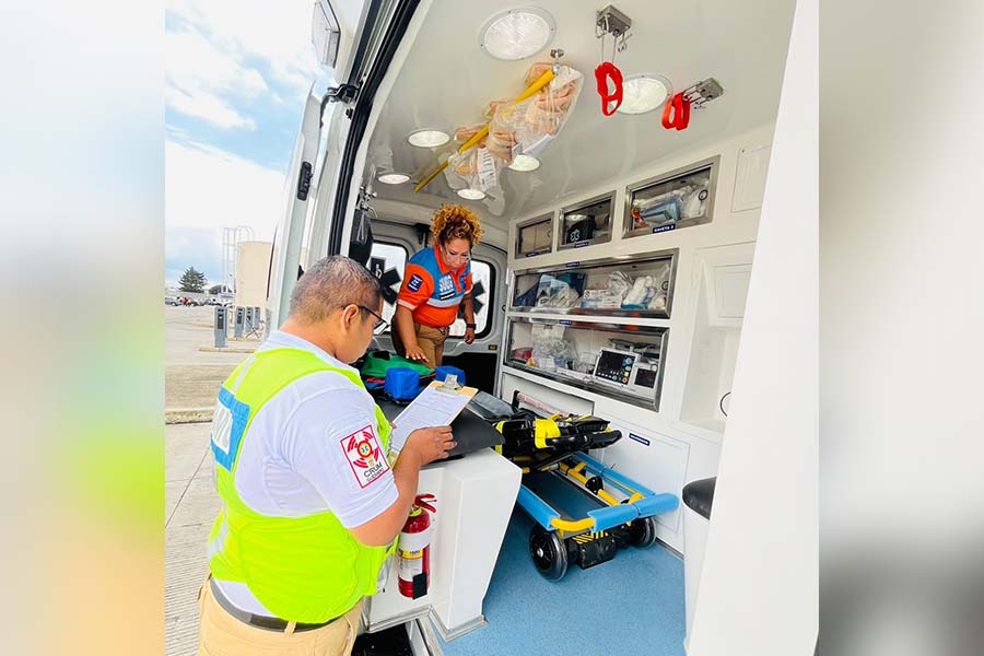 Capacita CRUM Guerrero a operadores de vehículos de emergencia del&nbsp;SUEM