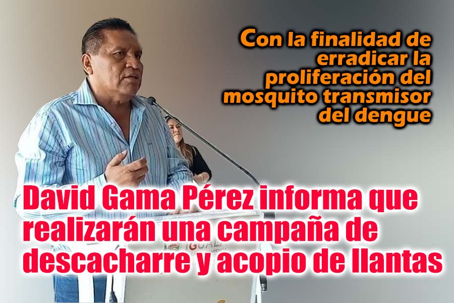 Realizarán campaña de descacharre y acopio de llantas para evitar&nbsp;dengue