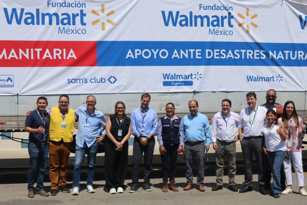 Recibe gobierno de Guerrero donación de alimentos y artículos de higiene de Fundación Walmart para afectados por el huracán&nbsp;“John”