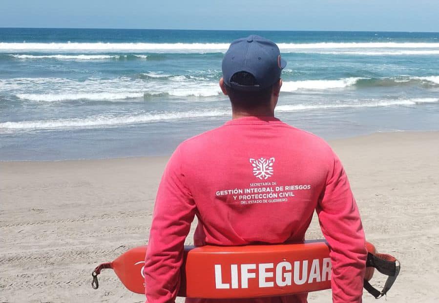 La SGIRPCGRO alerta por nuevo evento de mar de fondo en Costas de&nbsp;Guerrero