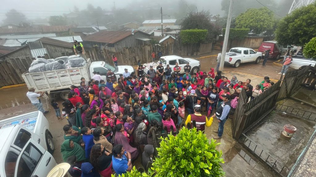 SAGADEGRO lleva apoyo humanitario a la Sierra de&nbsp;Chilpancingo