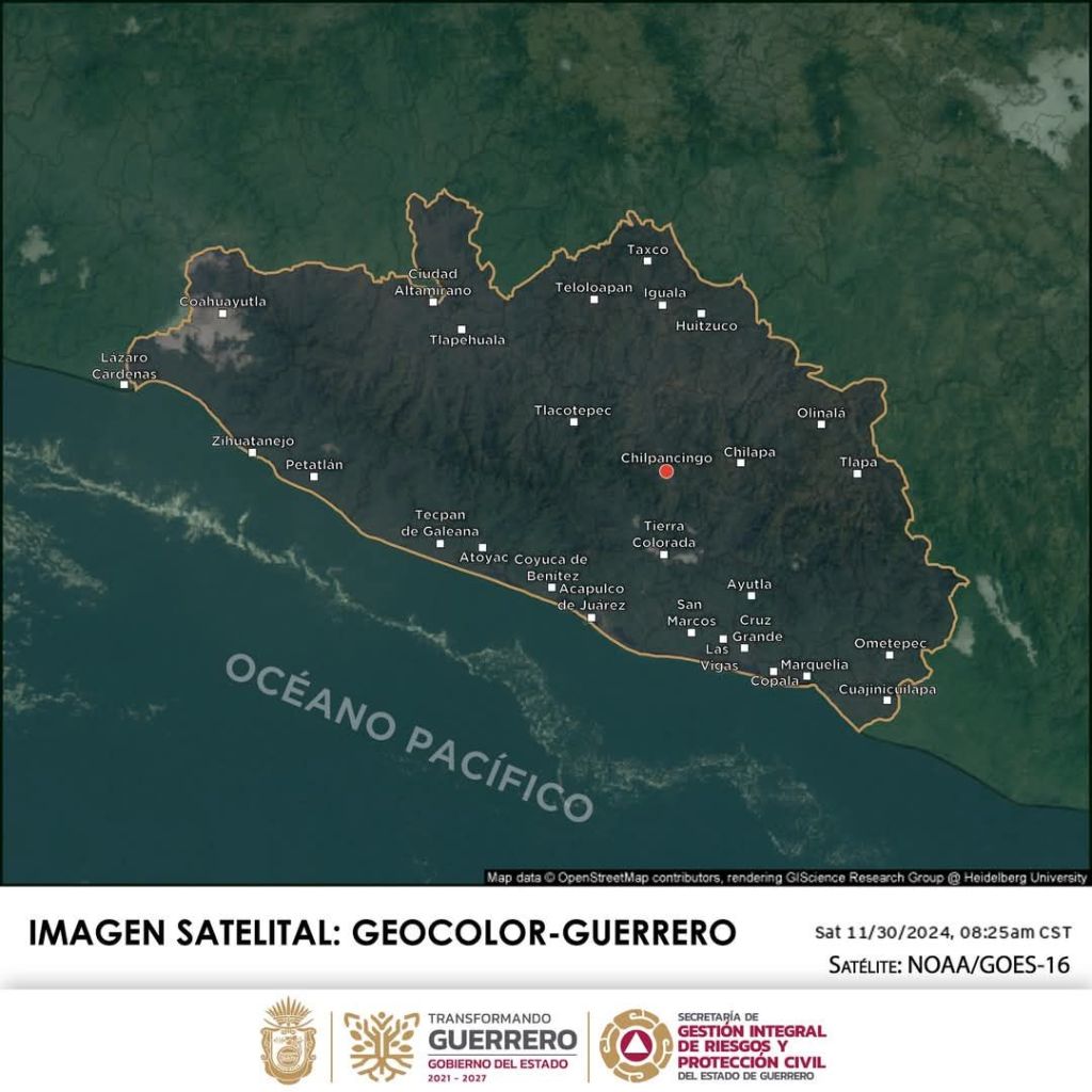 BOLETÍN METEOROLÓGICO GENERAL DEL 30 DE NOVIEMBRE DE&nbsp;2024