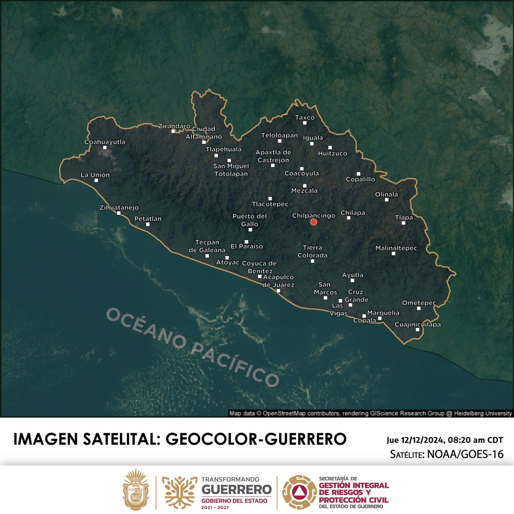 BOLETÍN METEOROLÓGICO GENERAL DEL 12 DE DICIEMBRE DE&nbsp;2024